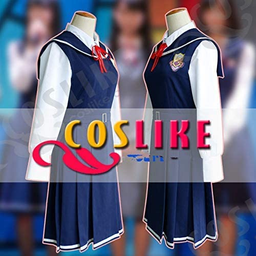 Amazon.co.jp: longmucos 乃木坂46 17th三番目の風制服 ワンピース通販